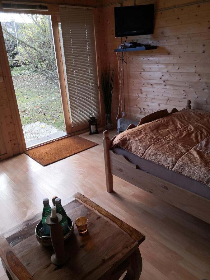 25 Qm Holz Bungalow, Garten-Grill, Gehoben, Optimiert, Massivholzbett Scharbeutz Exterior foto