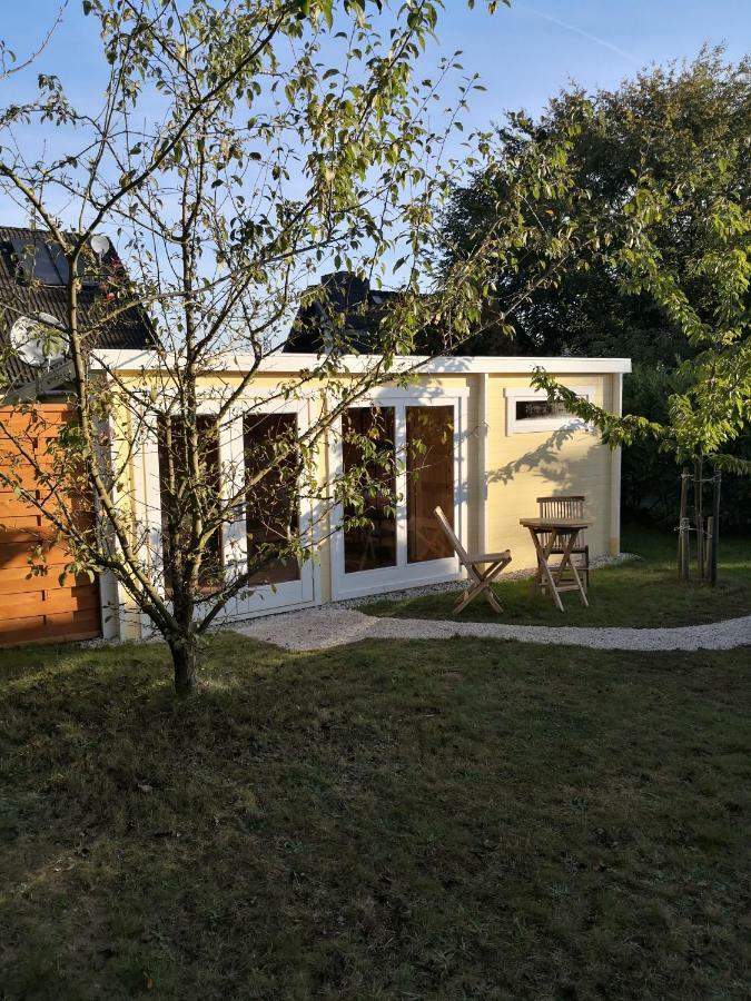 25 Qm Holz Bungalow, Garten-Grill, Gehoben, Optimiert, Massivholzbett Scharbeutz Exterior foto